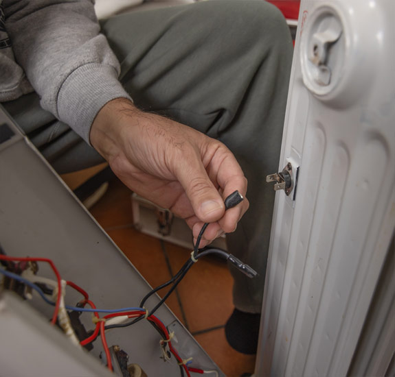 Electric oil filled radiator repairs